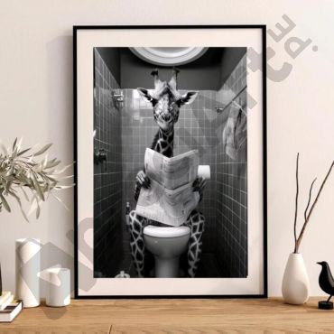 Cuadros para Baños - Necesidades de Jirafa