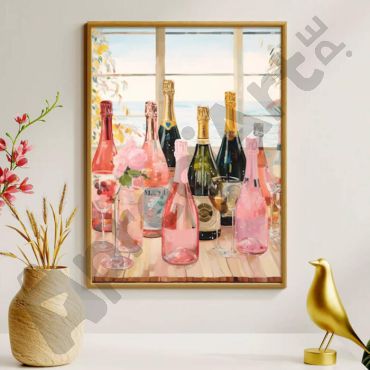 Cuadros para Bar - Champagne 
