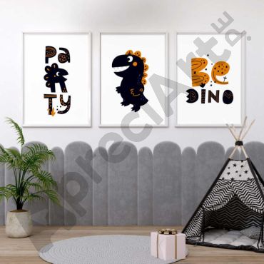 Cuadros para Bebés - Be Dino - Set de 3