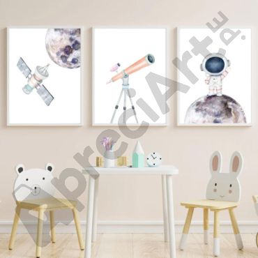 cuadros decorativos el espacio exterior