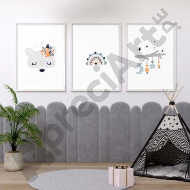 Cuadros Para Bebés - La magia de la Naturaleza - Set de 3