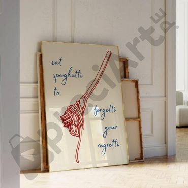 Cuadros para Cocina - Pasta Lovers
