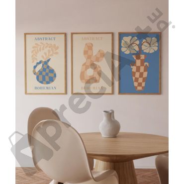 Cuadros para Comedor - Comedor Bohemio Set de 3