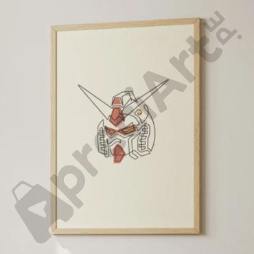 cuadros para sala anime gundam