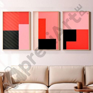 cuadros para sala restangulos minimalistas