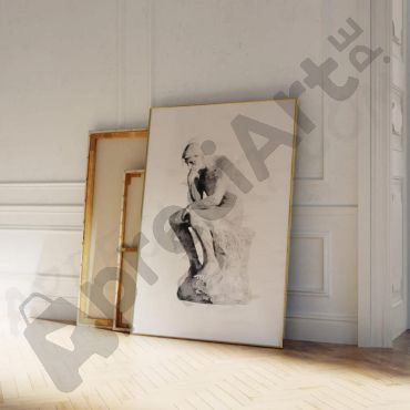 Cuadros de Famosos - El Pensador de Auguste Rodin