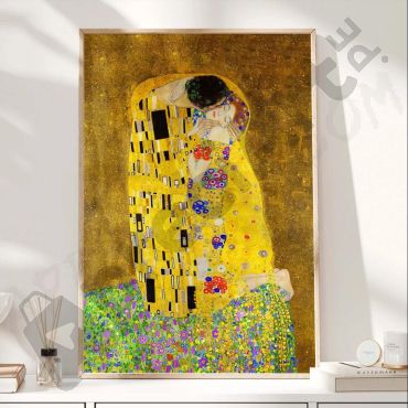 Cuadros de Famosos - El Beso de Gustav Klimt