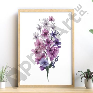 Cuadros de Flores - Flores de Nacimiento - 02