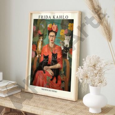 Cuadros de Frida Kahlo - Autorretrato de Frida Kahlo