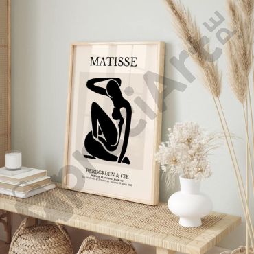 Cuadros de Famosos - Minimalismo Femenino de Henri Matisse