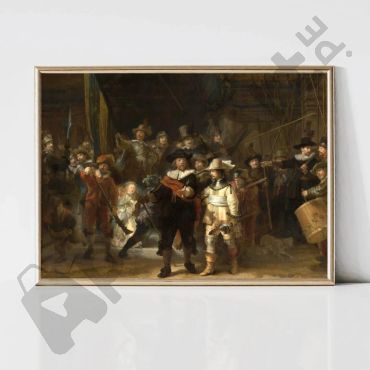 Cuadros de Famosos - La Ronda de Noche de Rembrandt Van Rijn