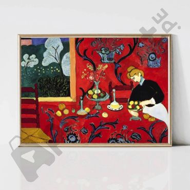 Cuadros de Famosos - La Mesa Roja de Henri Matisse