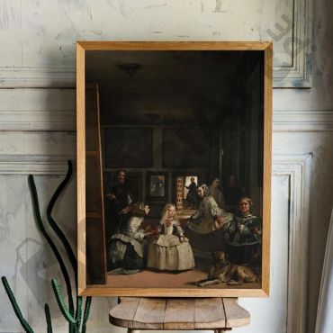 Cuadros de Famosos - Las Meninas de Diego Velázquez