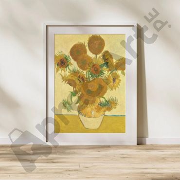 Cuadros de Famosos - Los Girasoles de Vincent Van Gogh