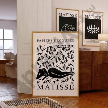 Cuadros de Famosos - Cuerpos en Movimiento de Henri Matisse