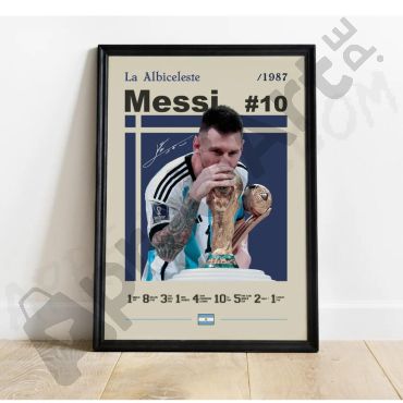 Cuadros de Fútbol - Campeón del Mundo