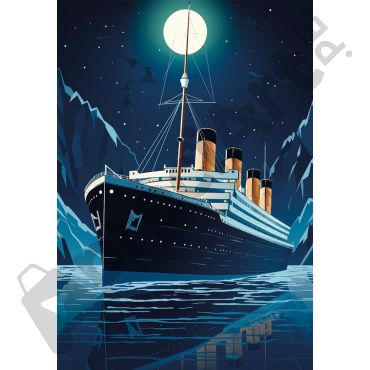 Poster Noche del Titanic