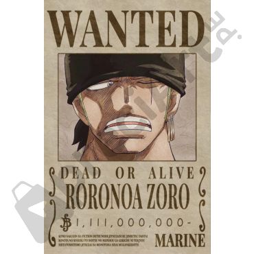 Pósters de One Piece -  Roronaa Zoro