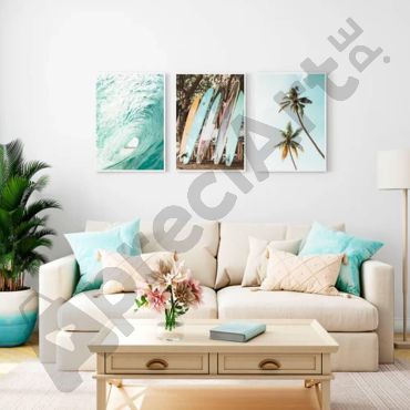 Playa Tropical Set de 3