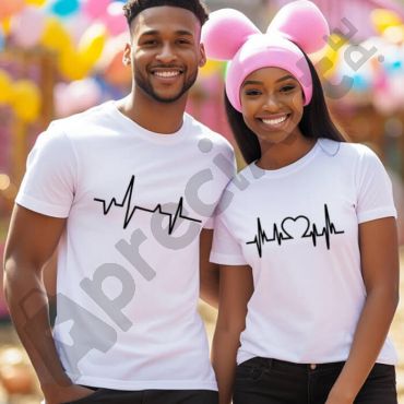Polo para Pareja - Líneas