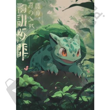 poster bulbasaur - pokemon