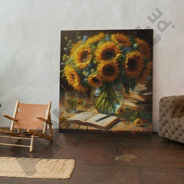 ramo de girasoles