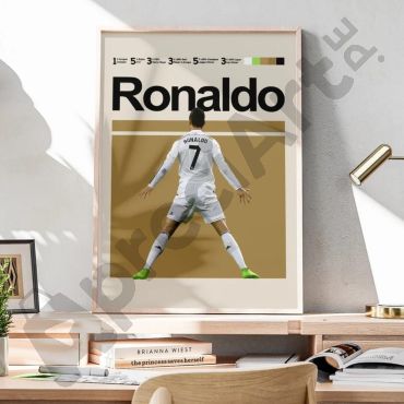 Cuadros de Fútbol - Celebración de Ronaldo