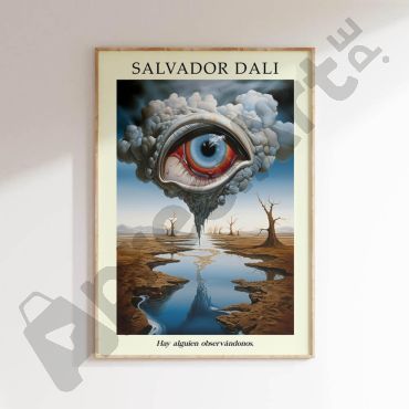 Cuadros de Famosos - Alguien observándonos de Dalí