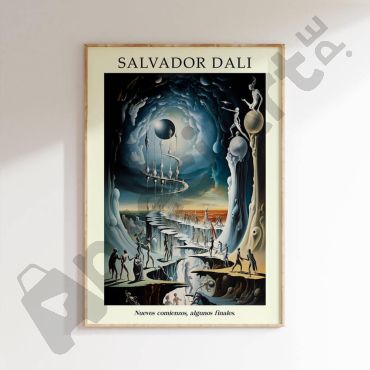 Cuadros de Famosos - Camino misteriosos de Dalí