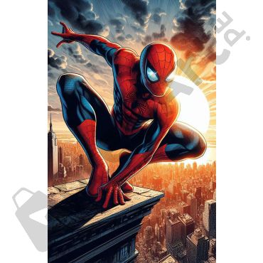 poster spiderman vintage