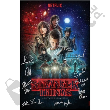 poster de portada de stranger things