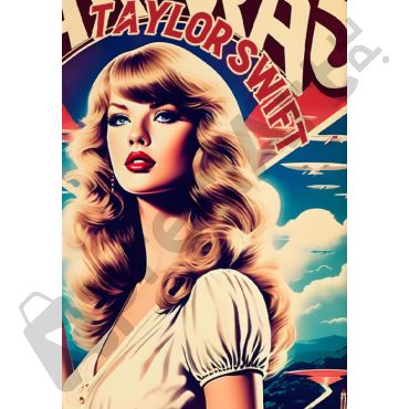 poster taylor swift retro