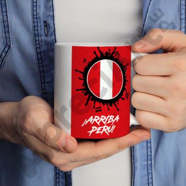 Taza personalizada - Arriba Perú