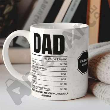 Taza Personalizada - Dad