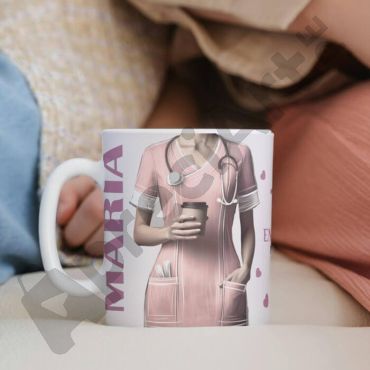 Tazas con Nombre - Enfermera