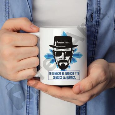 Tazas con Nombre - Heisenberg
