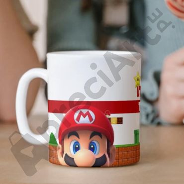 Tazas con Nombre - It's a me Mario