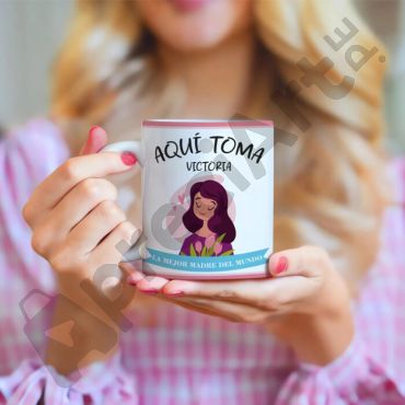 Tazas con Nombre - La mejor mamá