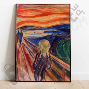Cuadros de Famosos - El Grito de Edvard Munch