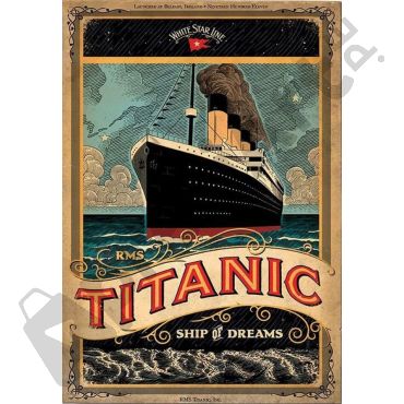 poster titanic ship of dreams