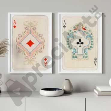 Cuadros Aesthetic - Ases Modernos - Set de 2