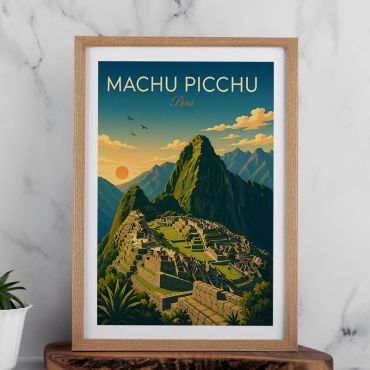Cuadros de Cuzco - Machu Picchu