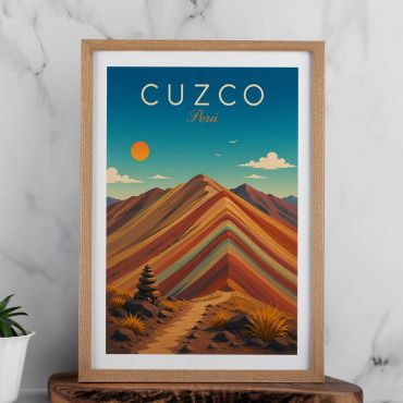 Cuadros de Cuzco - Montaña de 7 colores