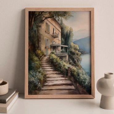 Cuadros Decorativos - Casas de Lago