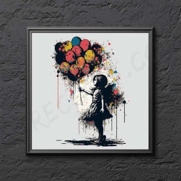 Banksy - Balloon Girl