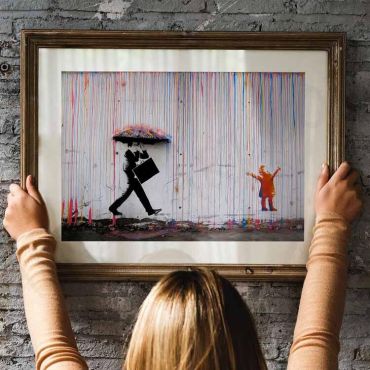 Banksy - Rain of Colors