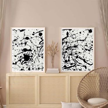 Jackson Pollock - Flowing Darkness