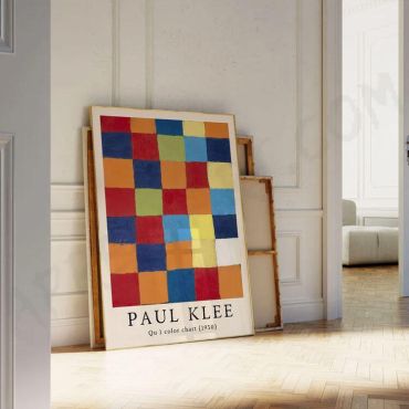 Paul Klee - color chart Qu 1