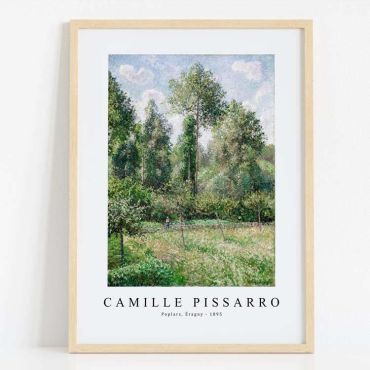 Camille Pissarro - Álamos Éragny