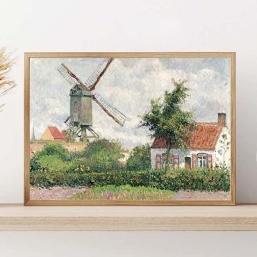 Camille Pissarro - Molino de Viento